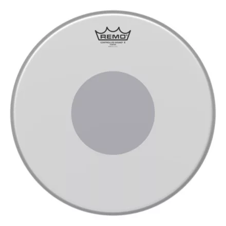 Remo CX-0114-10 Controlled Sound X Coated Bottom Black Dot dobbőr 14"
