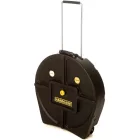 Hardcase HN9CYM22 cintányér keménytok, gurulós 22"