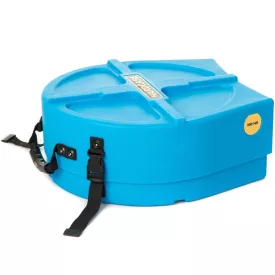   HARDCASE HNL14S-LB pergődob tok 14" - Light Blue / Fully Lined
