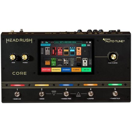 HeadRush Core gitár/ének padló multieffekt