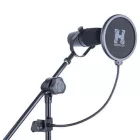 Hercules MH200B Pop filter, gégecsővel, állványra rögzíthető