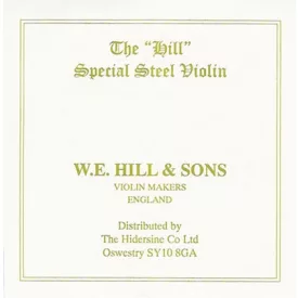 Hill Special hegedű E-húr, lágy, gombos