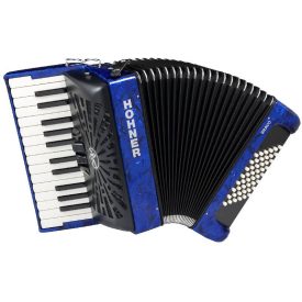 Hohner tangóharmonika, Bravo II 48, sötétkék