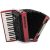 Hohner tangóharmonika BRAVO myColor III 72 Sunset Red Violet