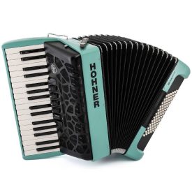 Hohner tangóharmonika BRAVO myColor III 72 Wind Turquoise