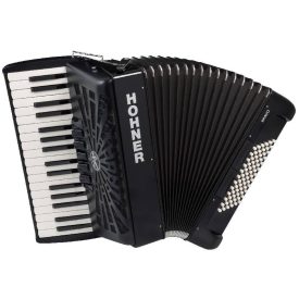 Hohner tangóharmonika, Bravo III 72, fekete