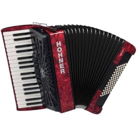 Hohner tangóharmonika, Bravo III 72, piros