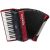 Hohner tangóharmonika, Bravo III 96, piros