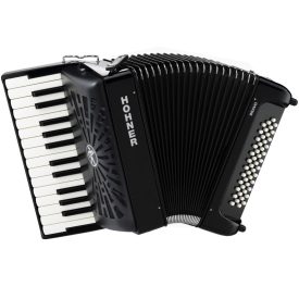 Hohner tangóharmonika, Bravo I 49F, fekete