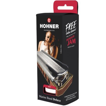 Hohner Marine Band Deluxe szájharmonika D