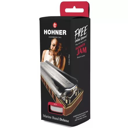 Hohner Marine Band Deluxe szájharmonika E