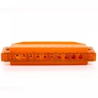 Hohner Happy Color szájharmonika, áttetsző narancsszínű