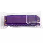Hohner Happy Color szájharmonika, áttetsző lila