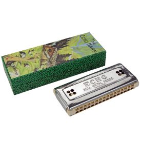 Hohner Echo tremoló szájharmonika, 2x32, C/G