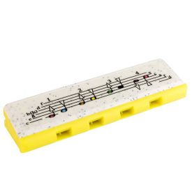 Hohner Speedy szájharmonika, sárga-zöld