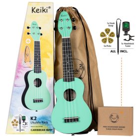 KEIKI K2-CBM szoprán ukulele szett