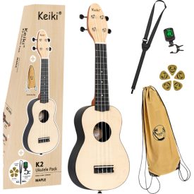 KEIKI K2-MAP szoprán ukulele szett