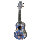 KEIKI K2-SP szoprán ukulele szett, Spaceman design