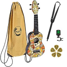 KEIKI K2-VP 'Vodoo Puppet' szoprán ukulele szett