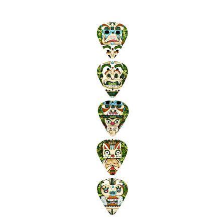 KEIKI KPTM-25RF Totem pengető készlet, 25 db