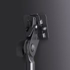 König & Meyer 118/1 kottapult, fekete, fekete alu fedlappal