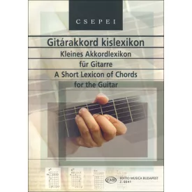   Gitárakkord kislexikon - 5000 akkord 1420 ábrával (Csepei)