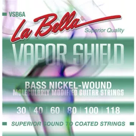   LaBella Vapor Shield VSB6A basszusgitár húr készlet (6 húros)