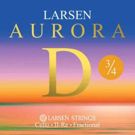 Larsen Aurora cselló D-húr, medium 3/4