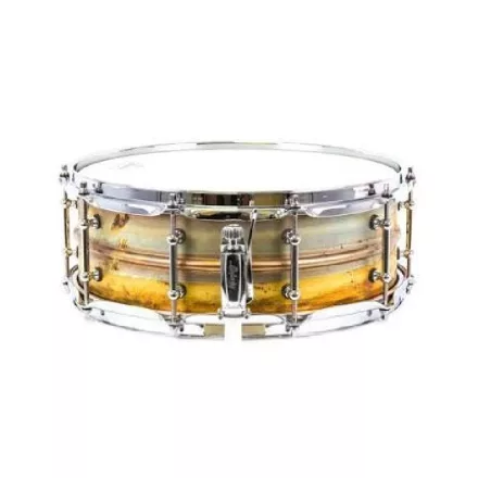 Ludwig LB454RT Raw Brass Phonic 14" × 5" pergődob