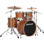 Ludwig Evolution 22" 5 részes dobszerelés állványzattal - Cherry