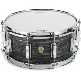   Ludwig Classic Maple pergő 6,5x14 - Vintage Black Oyster Pearl