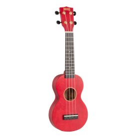 Mahalo MS1TRD Szoprán ukulele Transparent Red