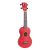 Mahalo MS1TRD Szoprán ukulele Transparent Red