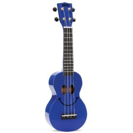 Mahalo U-SMILE-BU szoprán ukulele, kék