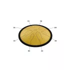 Meinl CSTD3G Sonic Energy nyelvesdob, gold