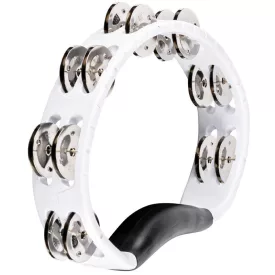   Meinl HTMT1WH Tamburin, fehér kétsoros félkör csörgőkarika