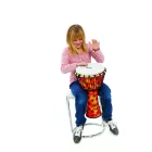 NINO Percussion PDJ1-M-F kötélhangolású szintetikus djembe 10" - minta F