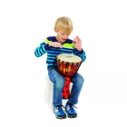 NINO Percussion PDJ1-M-G kötélhangolású szintetikus djembe 10" - minta G