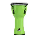 NINO Percussion 8″ szintetikus gyermek djembe - zöld
