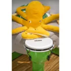 NINO Percussion 8″ szintetikus gyermek djembe - zöld