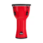 NINO Percussion 8″ szintetikus gyermek djembe - piros