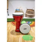 NINO Percussion 8″ szintetikus gyermek djembe - piros