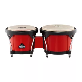 NINO Percussion NINO17R-BK műanyag bongó, piros