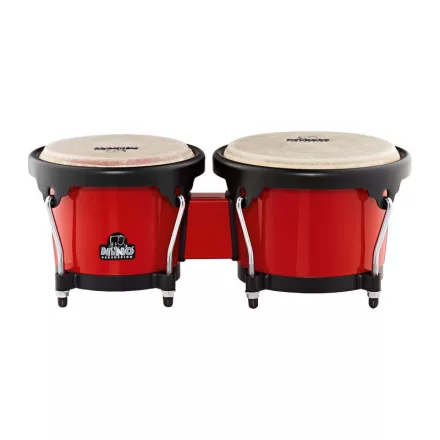 NINO Percussion NINO17R-BK műanyag bongó, piros