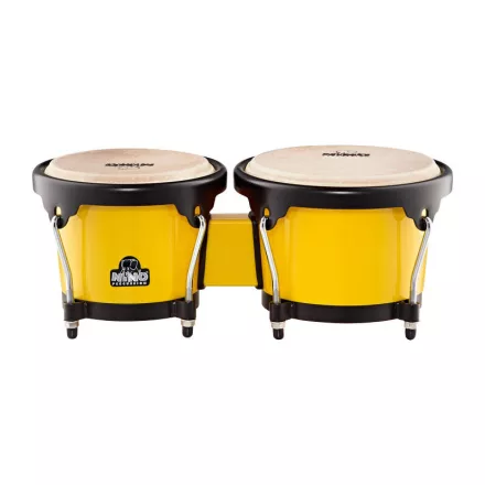 NINO Percussion NINO17Y-BK műanyag bongó, sárga