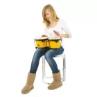 NINO Percussion NINO17Y-BK műanyag bongó, sárga
