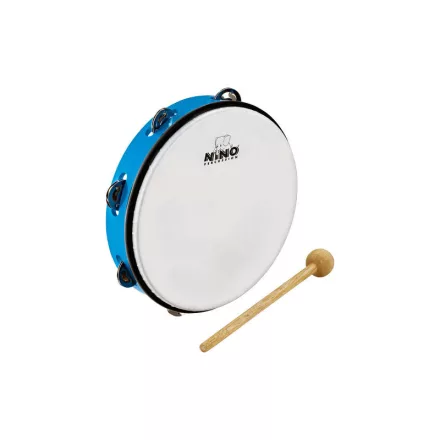 NINO Percussion NINO24SB 10" műanyag tamburin kék