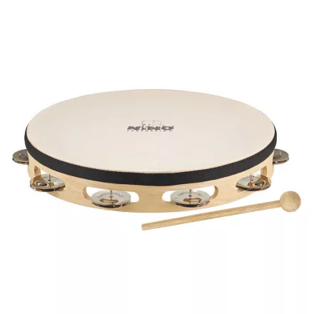 NINO Percussion NINO25 10" bőrös fa tamburin