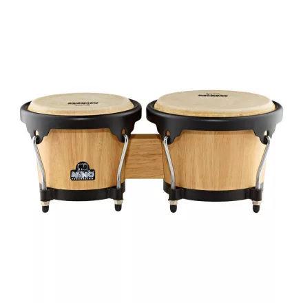 NINO Percussion NINO3NT-BK 6½" & 7½" fa bongó fekete