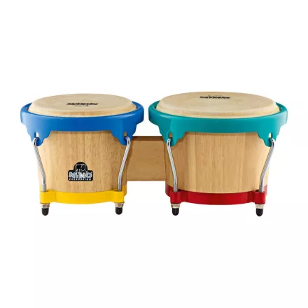NINO Percussion NINO3NT-HK 6½" & 7½" fa bongó természetes